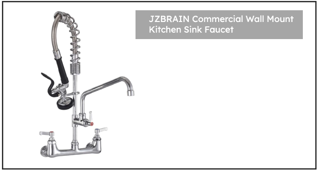 JZBRAIN Best Commercial Kitchen Faucets