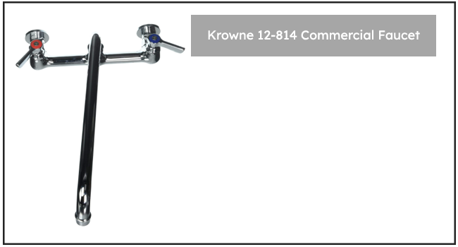 Krowne Best Commercial Kitchen Faucets