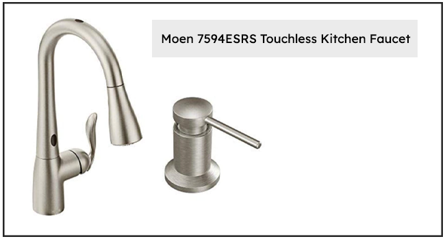 Moen 7594ESRS Best Touchless Kitchen Faucets in Australia